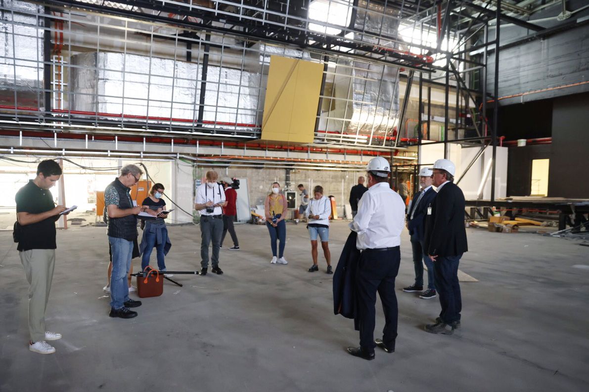 Fertigstellung der Rheingoldhalle bis Ende des Jahres