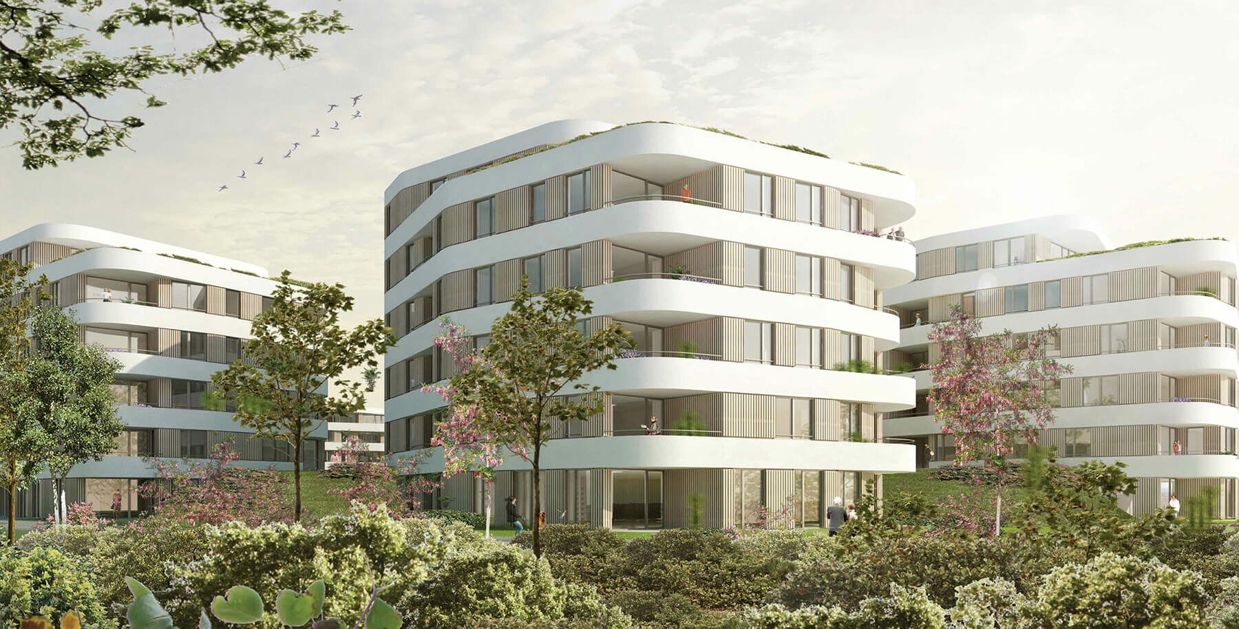 Wohnquartier Rodelberg an Industria Wohnen verkauft