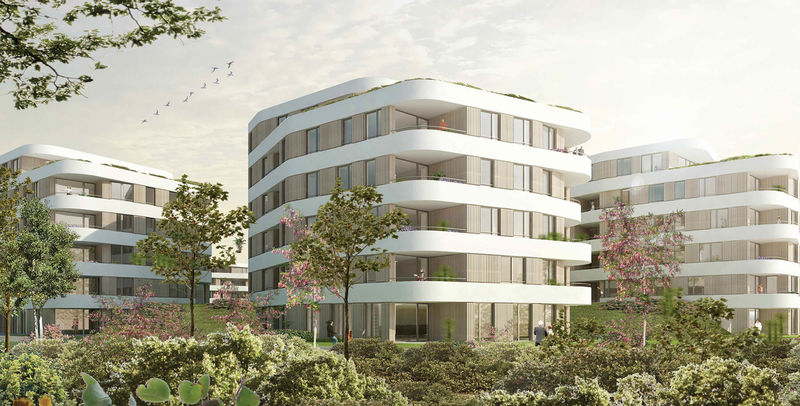 Wohnquartier Rodelberg an Industria Wohnen verkauft